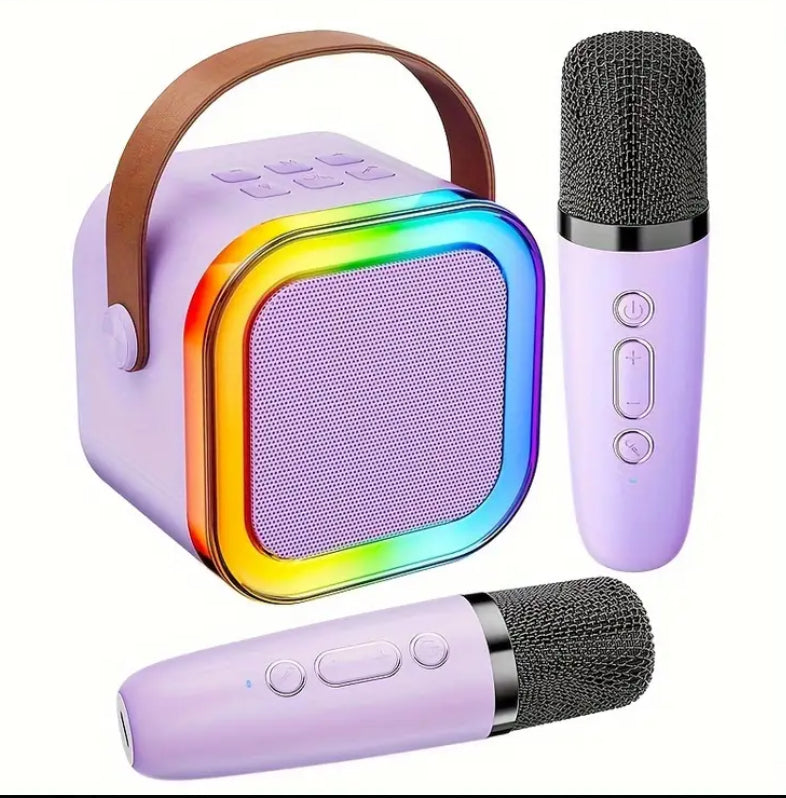 Karaoke 2 Mic & Speaker Set