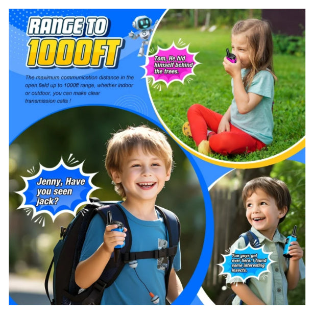 Walkie Talkie 3 Pack