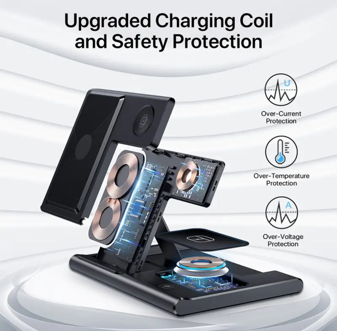 3 in 1 Wireless Charging Station