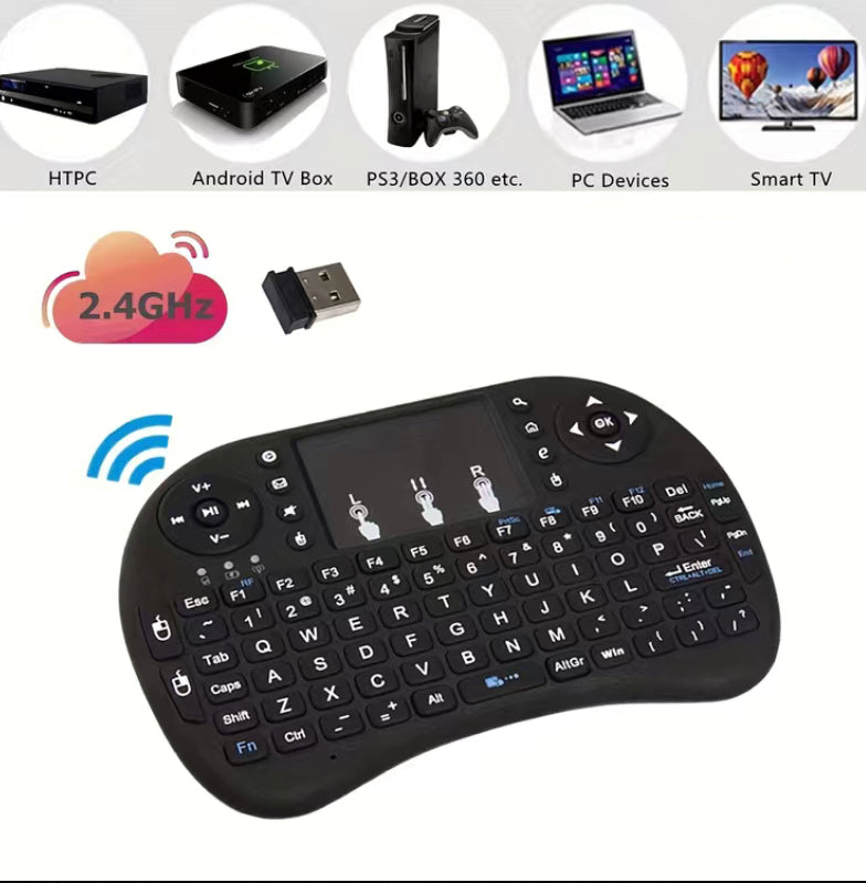 Mini Wireless Keyboard & Mouse