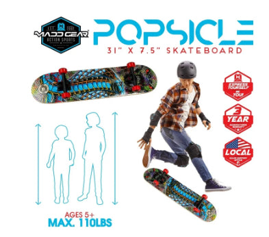 Graphic Skate Board
