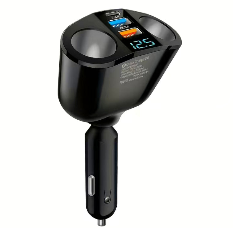 Dual Cigarette Lighter Extender