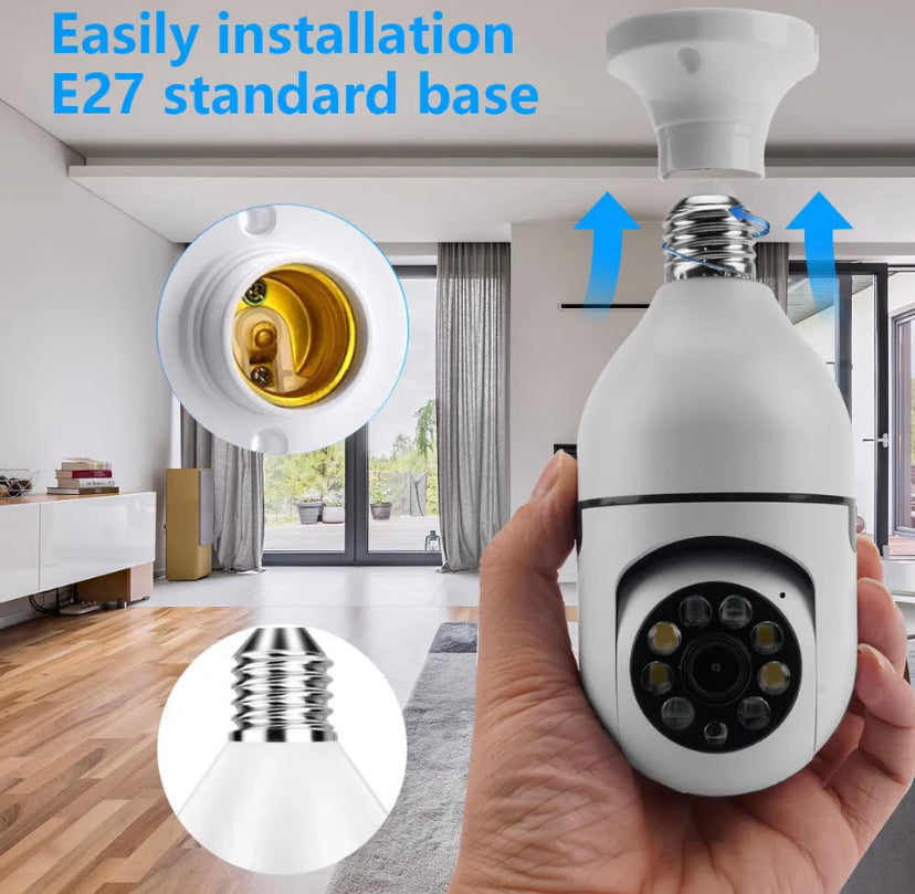 Light Bulb Security Camera