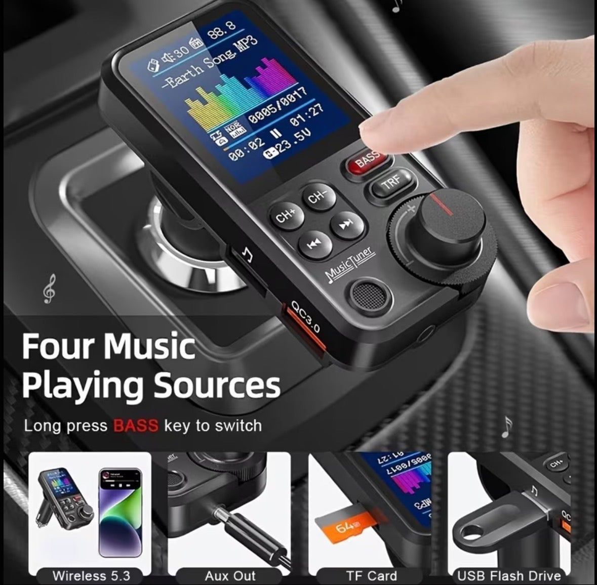 Gm Transmitter with Screen