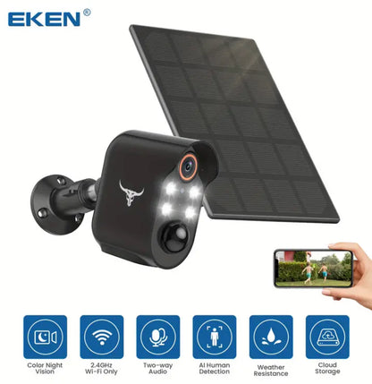 Solar Wifi Security Camera