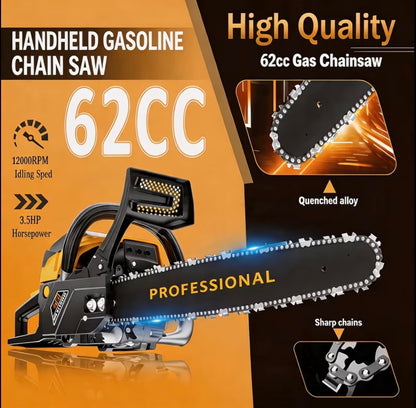 Gas Powered Chainsaw