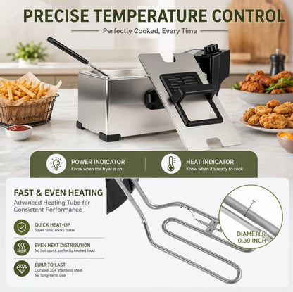 Single Basket 3L Deep Fryers