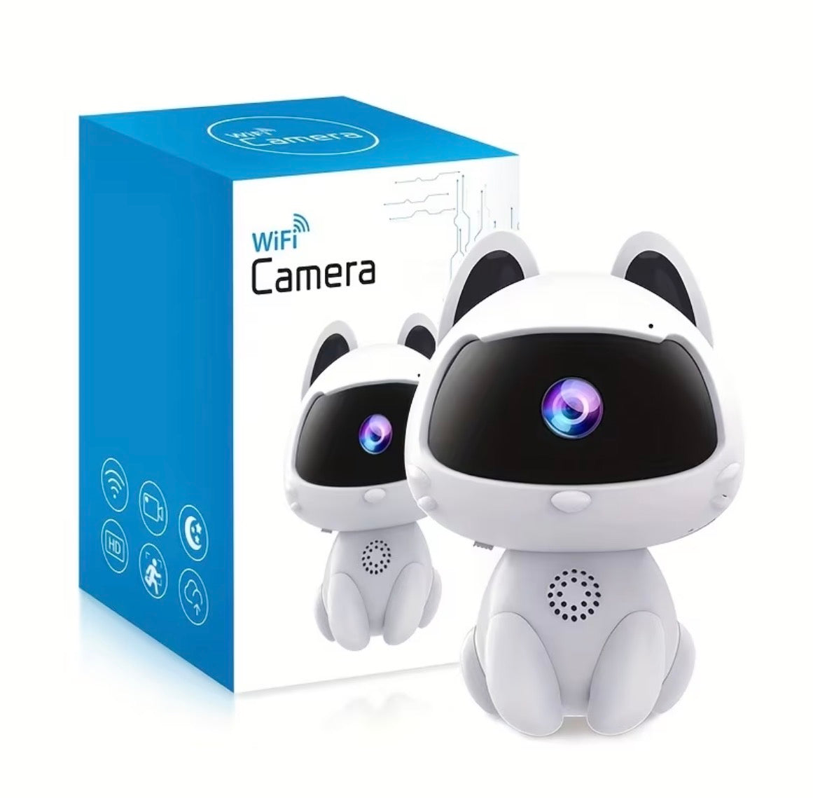 Mini Robot Cat Camera