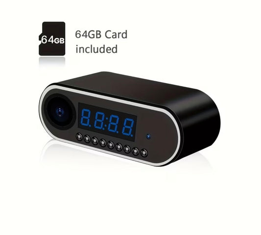Bedside Clock with Spy Camera