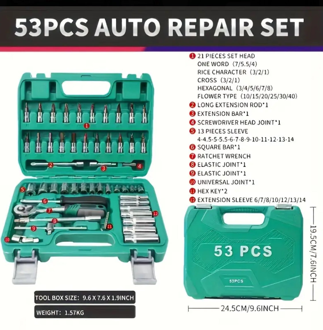 Ultimate Pro Toolset - 53 Precision Tools for Every Project