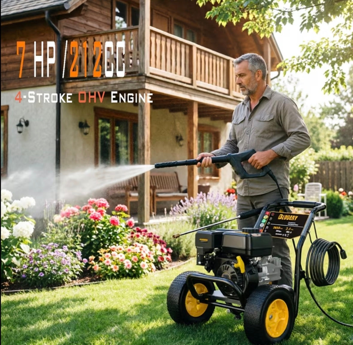 Gas Powered Pressure Washer