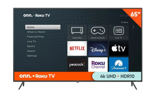 Roku Onn Television 32”,40", 43” & 65