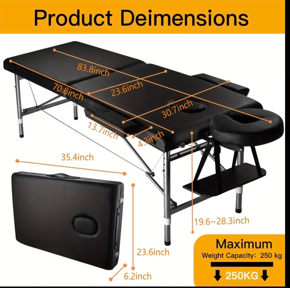 Massage & Therapy Table