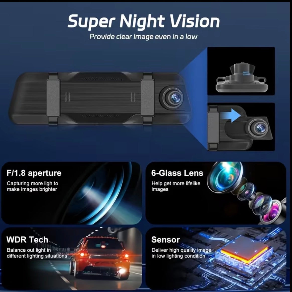 4K Dual Dash Camera