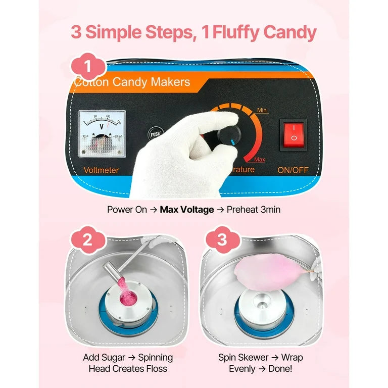 Cotton Candy Table Top Machine