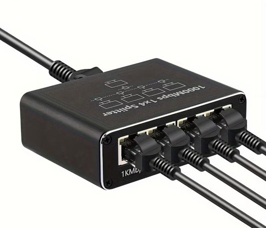 LAN Ethernet Splitter 1 to 4