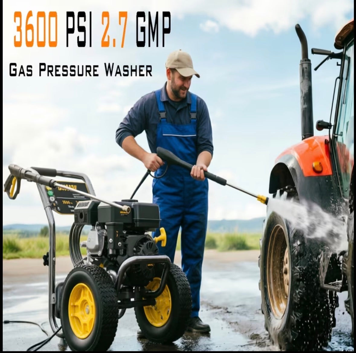 Gas Powered Pressure Washer