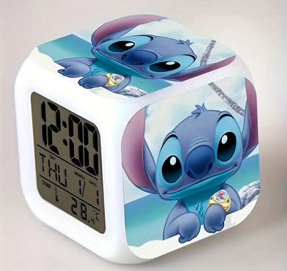 Stitch Bedside Clock & Alarm
