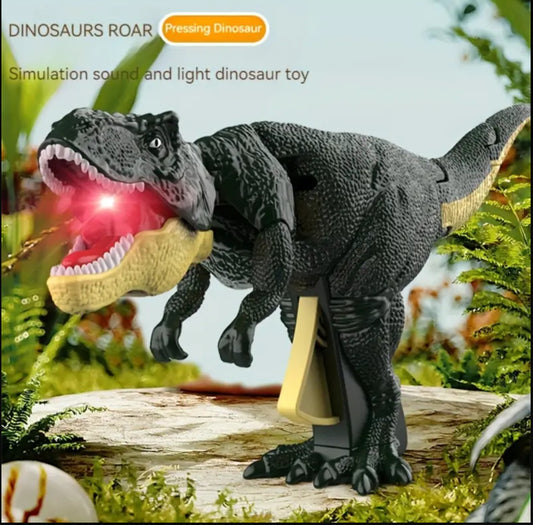 DinoRoar Kids Dinosaur Adventure Toy - Interactive, Roaring Sounds & Colorful Design