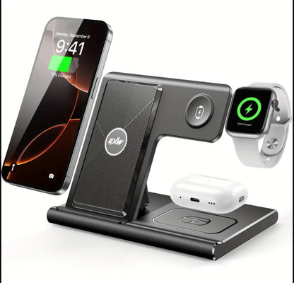 3 in 1 Wireless Charging Station