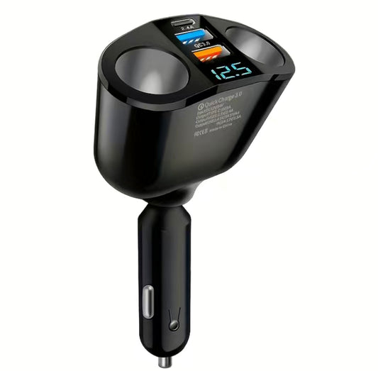 Dual Cigarette Lighter Extender