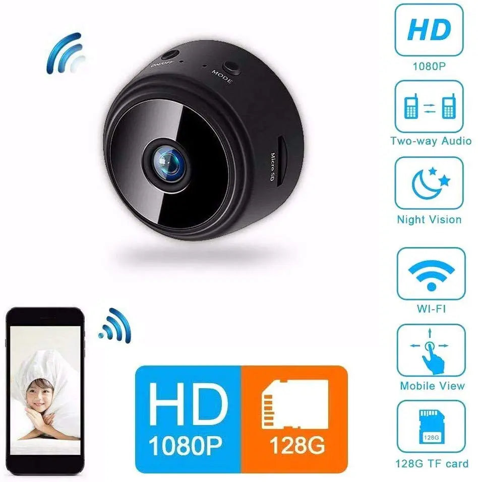 Mini Camera HD Resolution Super WiFi Camera For Home Security