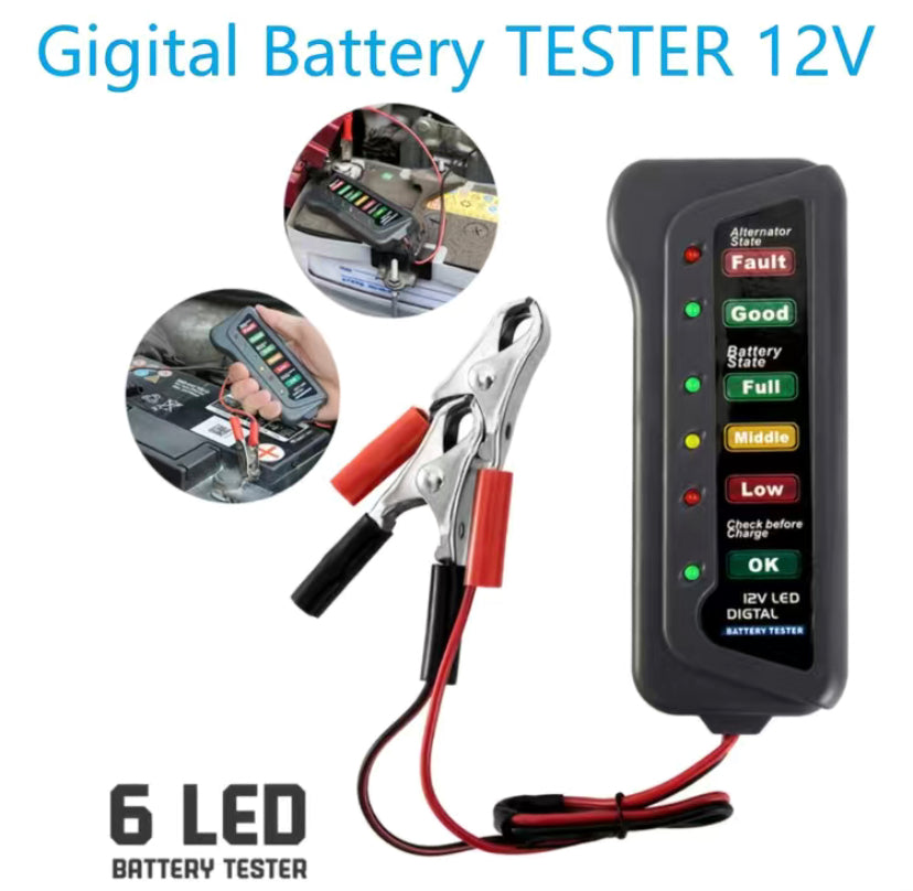 Digital Battery Tester