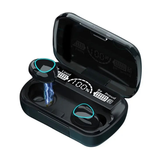 Bluetooth Earbuds Touch Control Waterproof 9 eith LED Display