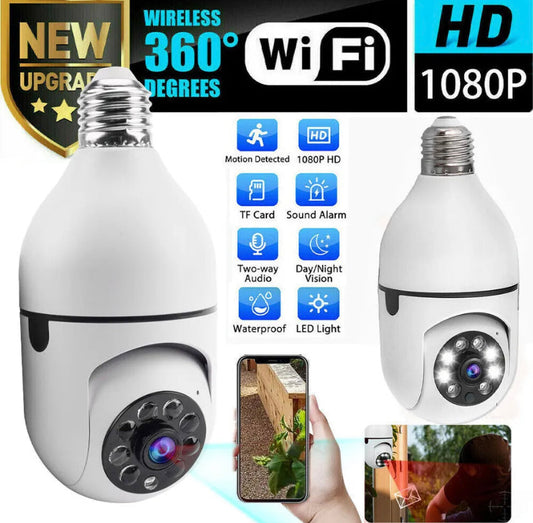 Light Bulb Security Camera