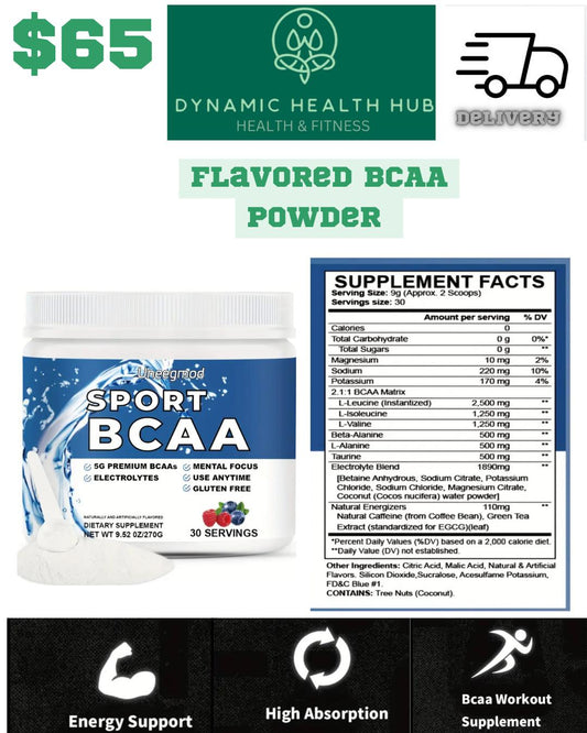 BCAA Sports Flavored Powder