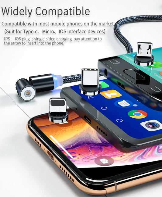 3 in 1 Magnetic Charger Cable